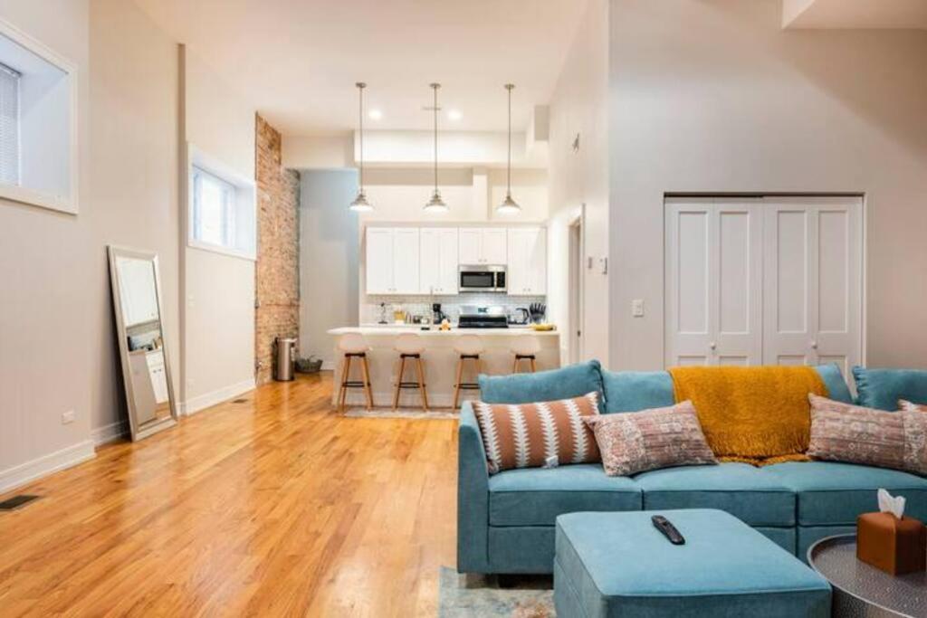 Luxurious Downtown 3 Bed 2 Bth Chicago Exterior photo